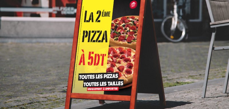 Conception et impression affiche la deuxième à 5 DT